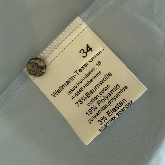 Gorsuch Women's Light Blue Ruffle Blouse - Picture 2 of 10